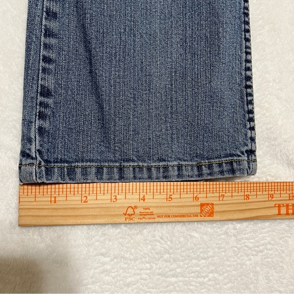 Levi Strauss Signature Womens Stretch Low-Rise Bootcut Blue Light/Medium 8 Short - Picture 11 of 12